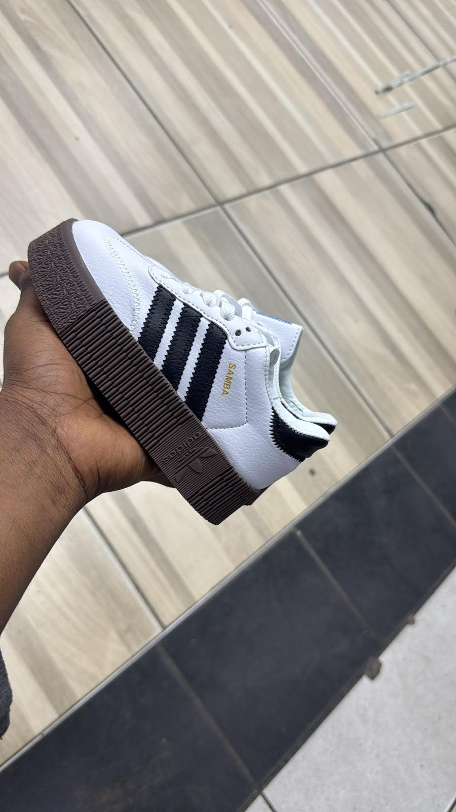 Adidas Samba Kids - White 02